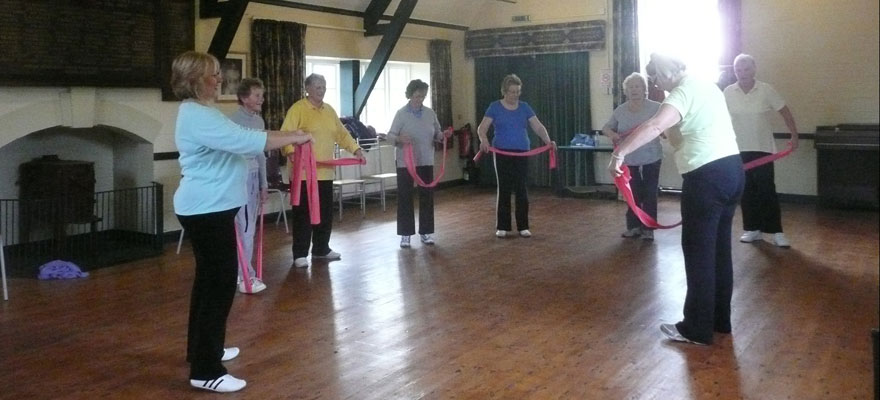 Itton Village Hall dance class